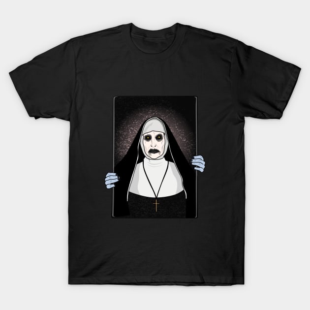 Horror | The Nun T-Shirt by Jakmalone